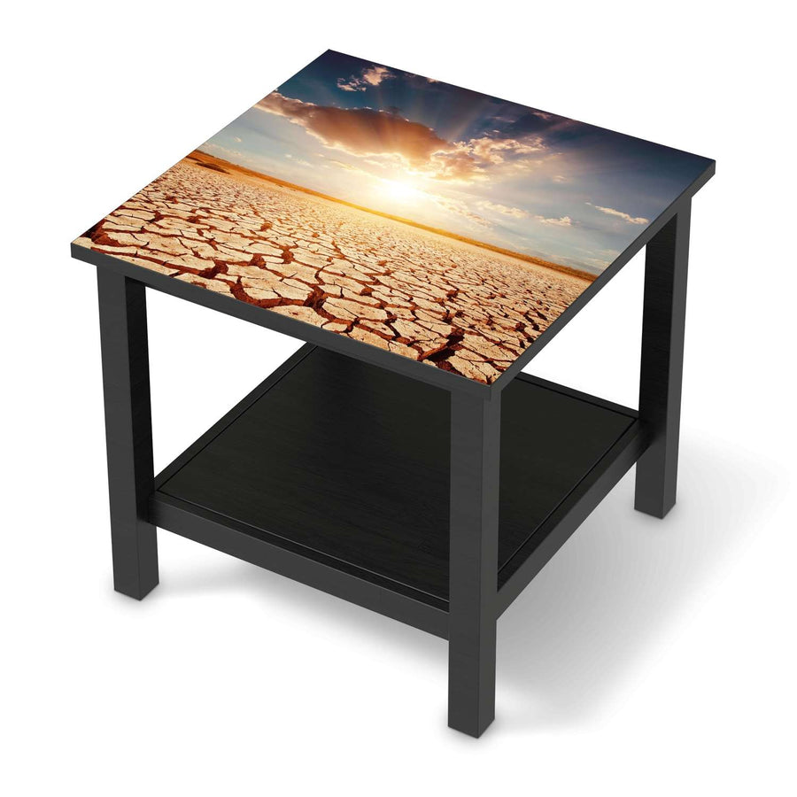 Möbel Klebefolie Savanne - IKEA Hemnes Beistelltisch 55x55 cm - schwarz