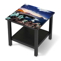 Möbel Klebefolie Seaside - IKEA Hemnes Beistelltisch 55x55 cm - schwarz
