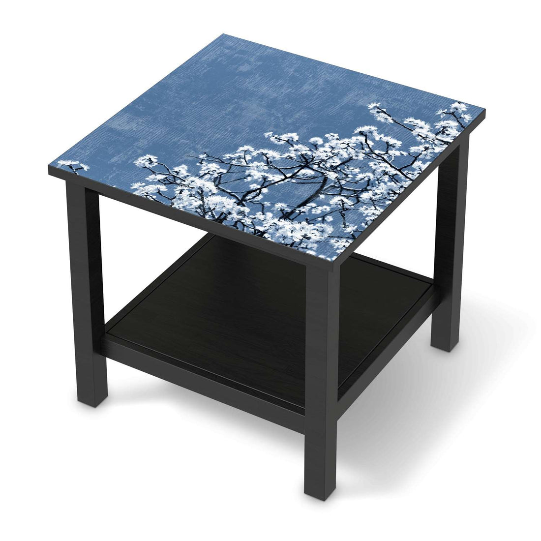 Möbel Klebefolie Spring Tree - IKEA Hemnes Beistelltisch 55x55 cm - schwarz