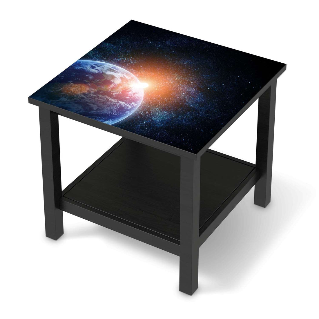 Möbel Klebefolie Sunrise - IKEA Hemnes Beistelltisch 55x55 cm - schwarz