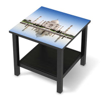 Möbel Klebefolie Taj Mahal - IKEA Hemnes Beistelltisch 55x55 cm - schwarz