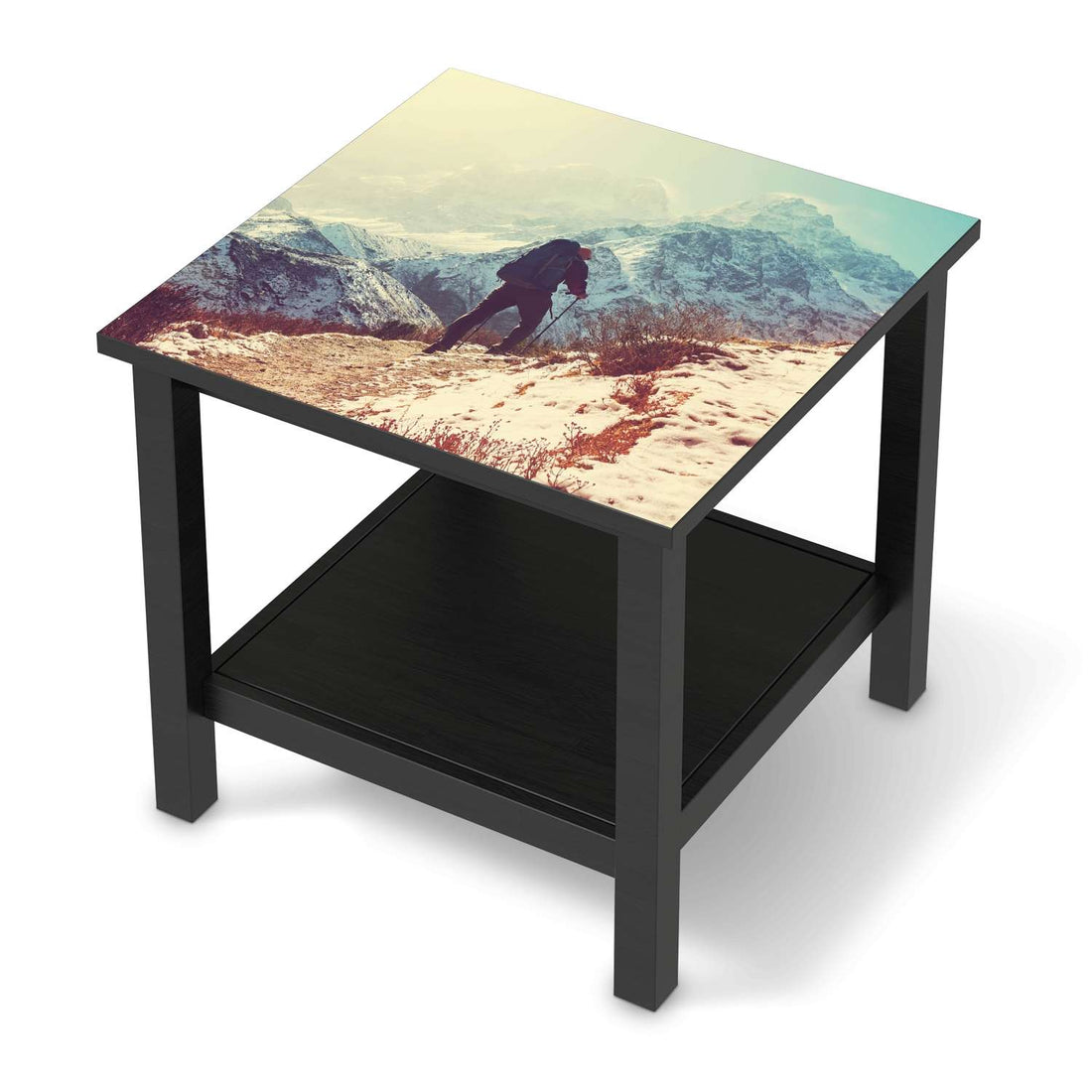 Möbel Klebefolie The sky is the limit - IKEA Hemnes Beistelltisch 55x55 cm - schwarz