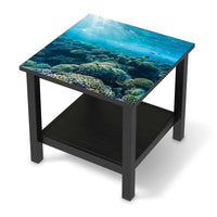 Möbel Klebefolie Underwater World - IKEA Hemnes Beistelltisch 55x55 cm - schwarz