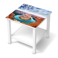 Möbel Klebefolie Grand Canyon - IKEA Hemnes Beistelltisch 55x55 cm  - weiss
