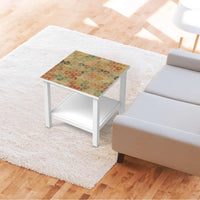 Möbel Klebefolie 3D Retro - IKEA Hemnes Beistelltisch 55x55 cm - Wohnzimmer