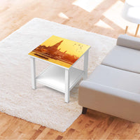 Möbel Klebefolie Bangkok Sunset - IKEA Hemnes Beistelltisch 55x55 cm - Wohnzimmer