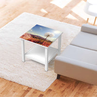 Möbel Klebefolie Dandelion - IKEA Hemnes Beistelltisch 55x55 cm - Wohnzimmer