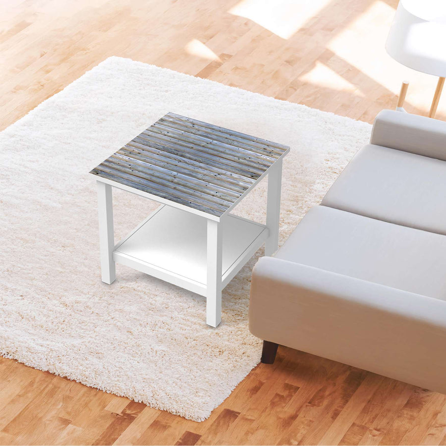 Möbel Klebefolie Greyhound - IKEA Hemnes Beistelltisch 55x55 cm - Wohnzimmer