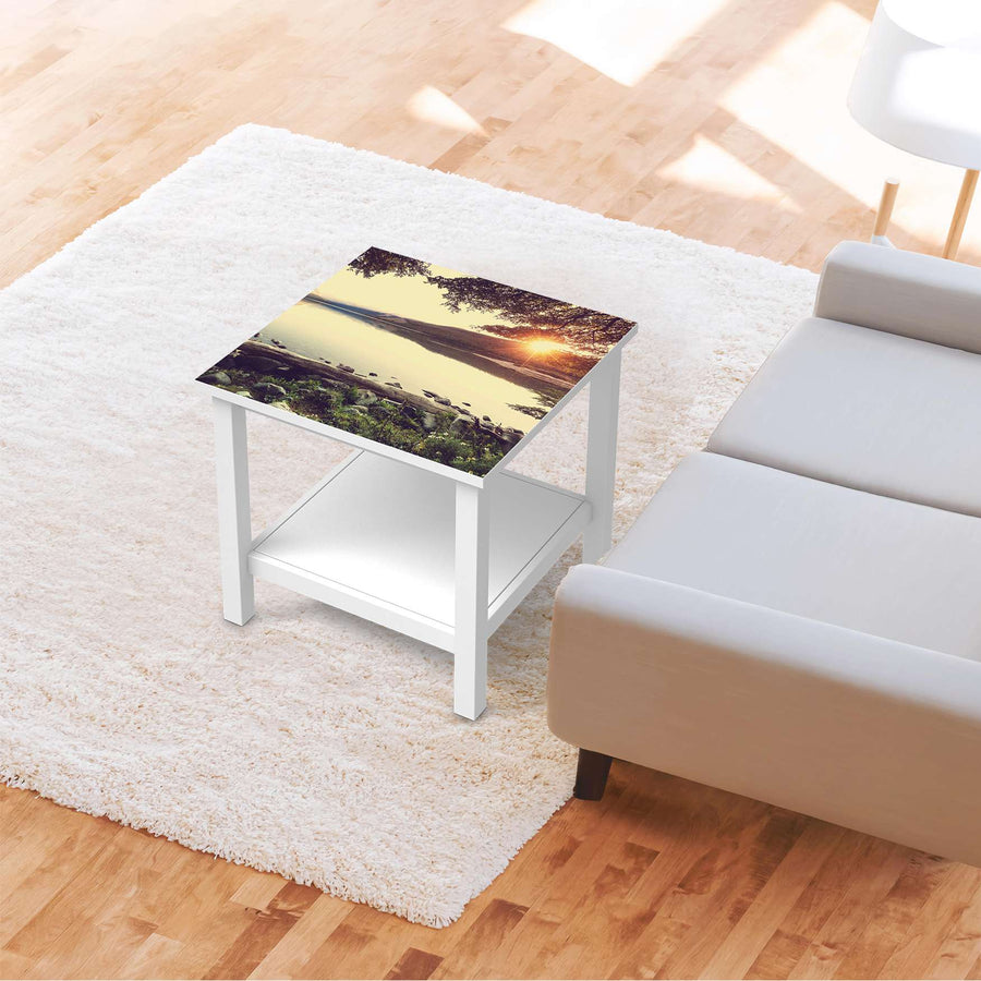 Möbel Klebefolie Seaside Dreams - IKEA Hemnes Beistelltisch 55x55 cm - Wohnzimmer