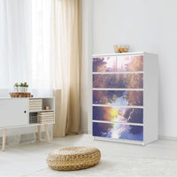 Möbel Klebefolie Lichtflut - IKEA Malm Kommode 6 Schubladen (hoch) - Schlafzimmer