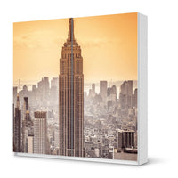 Möbel Klebefolie Empire State Building - IKEA Pax Schrank 201 cm Höhe - Schiebetür - weiss