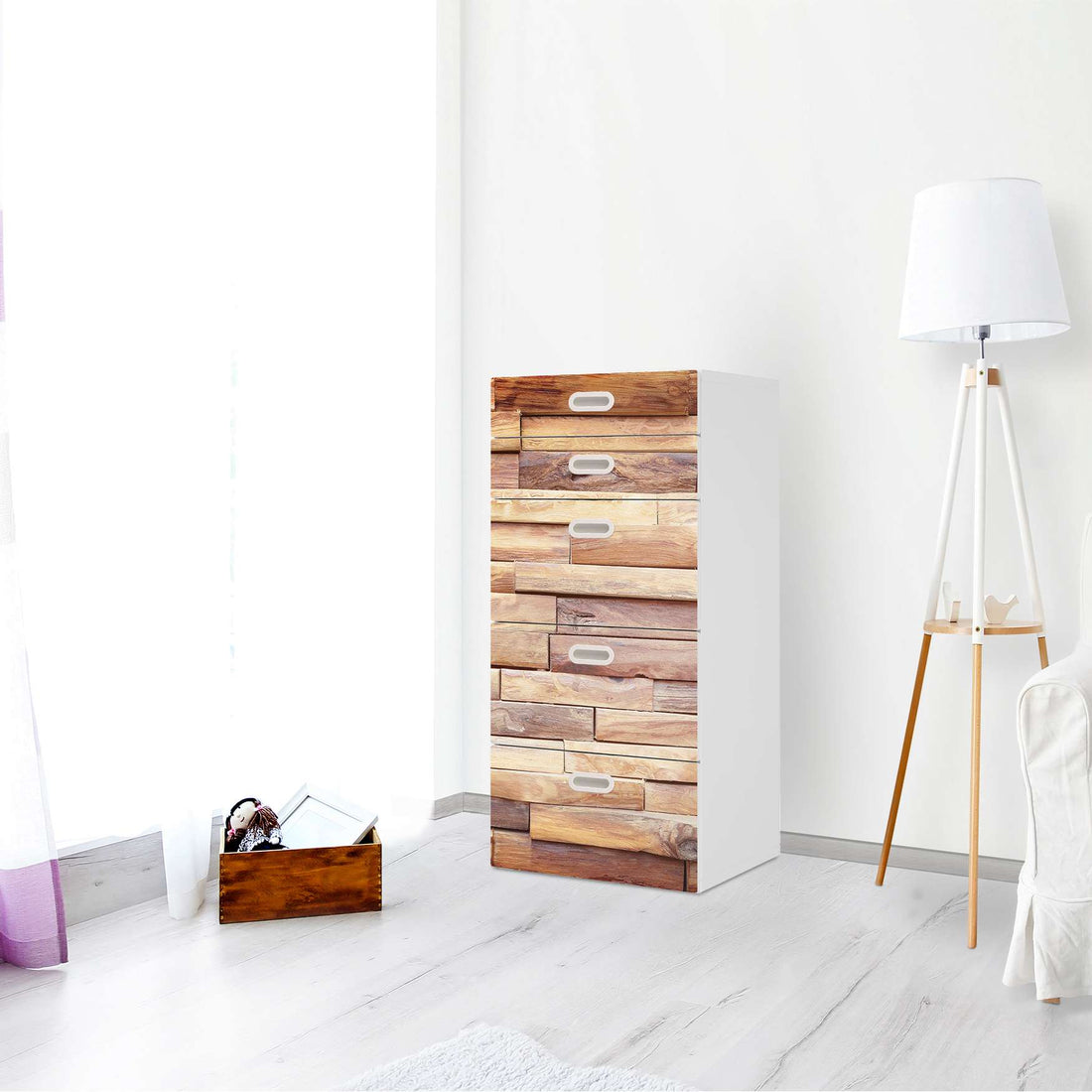 Möbel Klebefolie Artwood - IKEA Stuva / Fritids Kommode - 5 Schubladen - Kinderzimmer