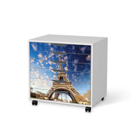 Möbelfolie La Tour Eiffel - IKEA Alex Rollcontainer 6 Schubladen - weiss