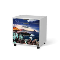 Möbelfolie Seaside - IKEA Alex Rollcontainer 6 Schubladen - weiss