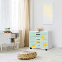 Möbelfolie Spring - IKEA Alex Rollcontainer 6 Schubladen - Wohnzimmer
