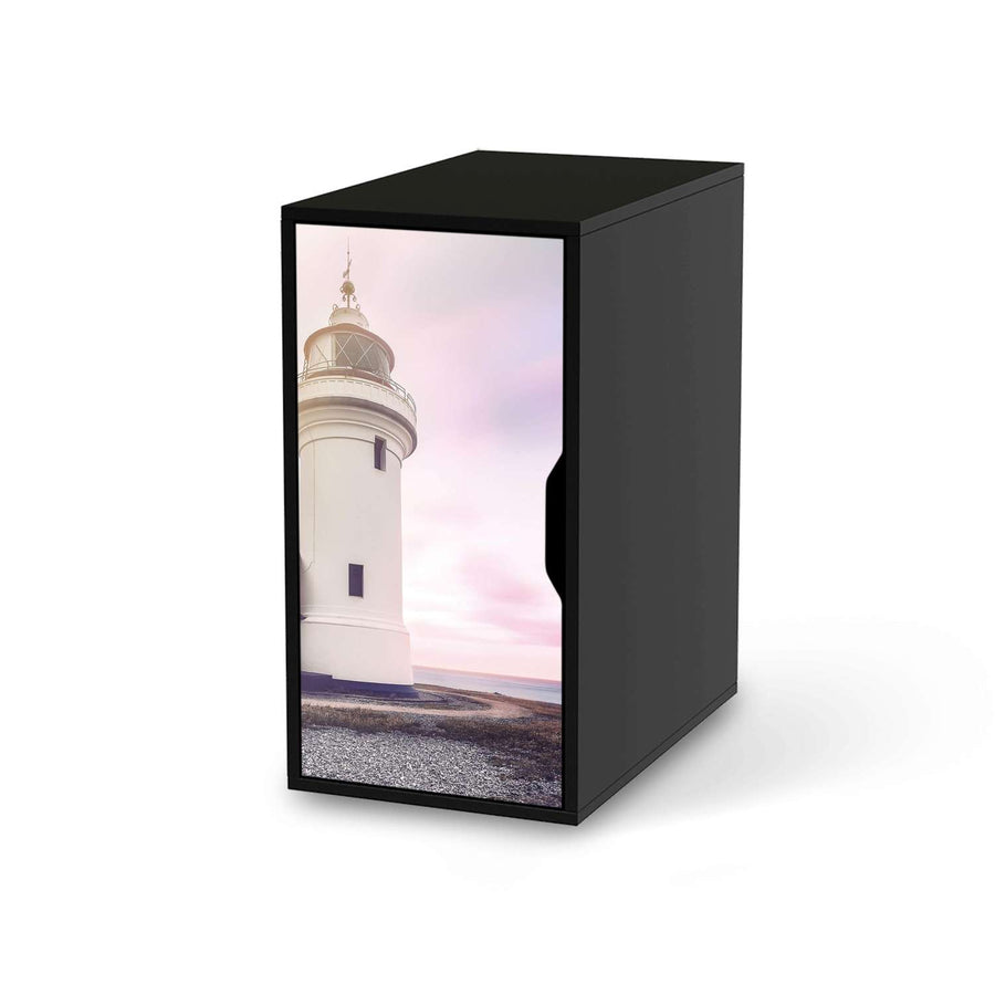 Möbelfolie Lighthouse - IKEA Alex Schrank - schwarz