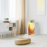 Möbelfolie Bangkok Sunset - IKEA Alex Schrank - Wohnzimmer