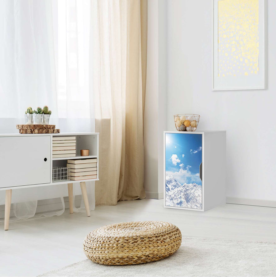 Möbelfolie Everest - IKEA Alex Schrank - Wohnzimmer