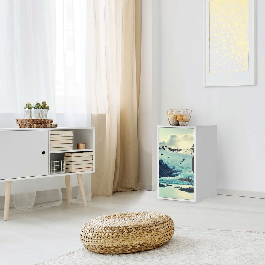 Möbelfolie Patagonia - IKEA Alex Schrank - Wohnzimmer