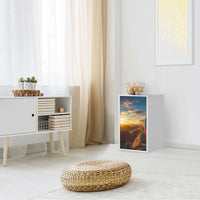 Möbelfolie Tibet - IKEA Alex Schrank - Wohnzimmer