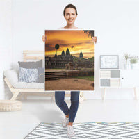 Möbelfolie Angkor Wat - IKEA Billy Regal 3 Fächer - Folie