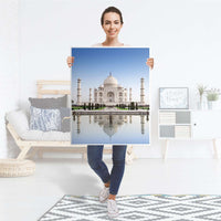 Möbelfolie Taj Mahal - IKEA Billy Regal 3 Fächer - Folie