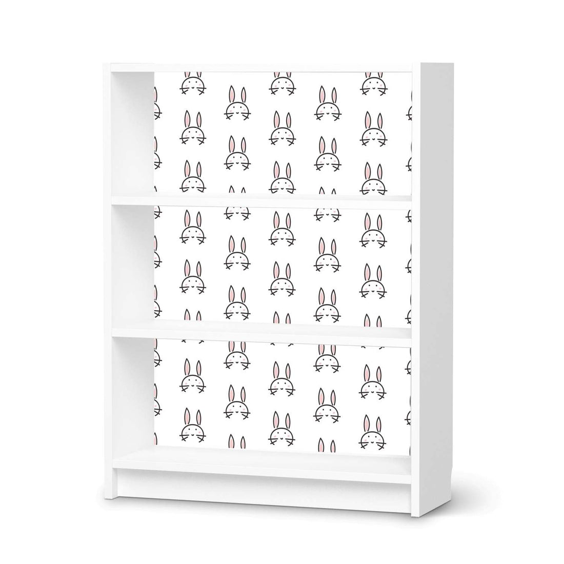 Möbelfolie Hoppel - IKEA Billy Regal 3 Fächer - weiss