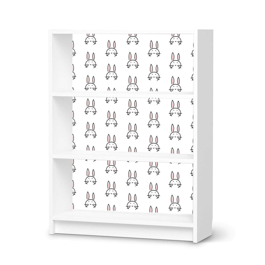 Möbelfolie Hoppel - IKEA Billy Regal 3 Fächer - weiss