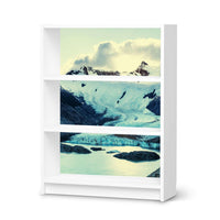 Möbelfolie Patagonia - IKEA Billy Regal 3 Fächer - weiss
