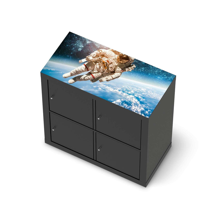 Möbelfolie Outer Space - IKEA Expedit Regal [oben] - schwarz