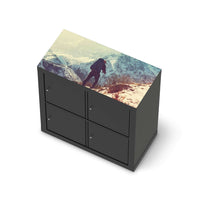 Möbelfolie The sky is the limit - IKEA Expedit Regal [oben] - schwarz