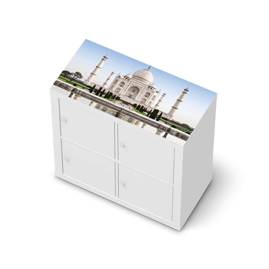Möbelfolie Taj Mahal - IKEA Expedit Regal [oben]  - weiss