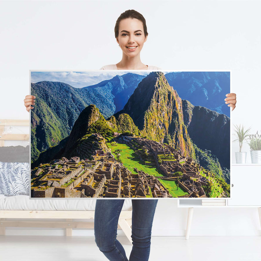 Möbelfolie Machu Picchu - IKEA Hemnes Couchtisch 118x75 cm - Folie