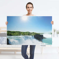 Möbelfolie Niagara Falls - IKEA Hemnes Couchtisch 118x75 cm - Folie