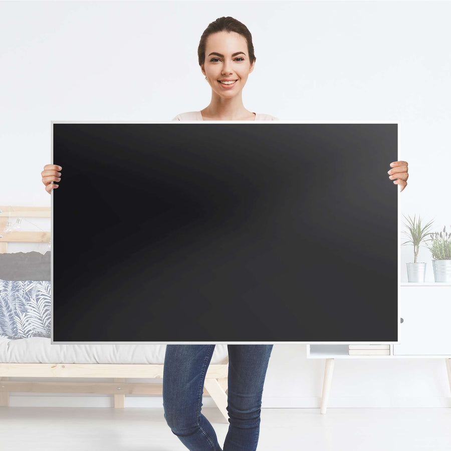 Möbelfolie Schwarz  - IKEA Hemnes Couchtisch 118x75 cm - Folie