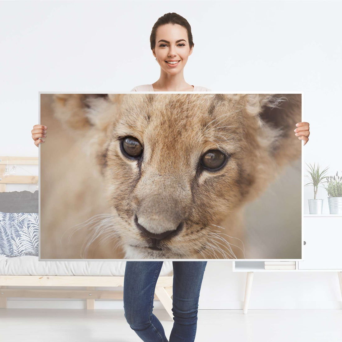 Möbelfolie Simba - IKEA Hemnes Couchtisch 118x75 cm - Folie