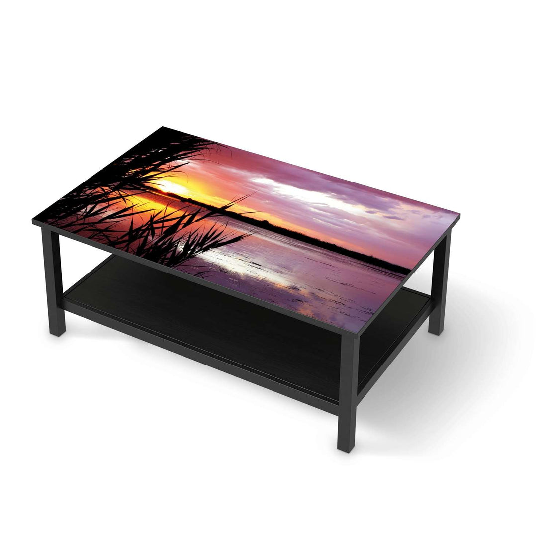 Möbelfolie Dream away - IKEA Hemnes Couchtisch 118x75 cm - schwarz