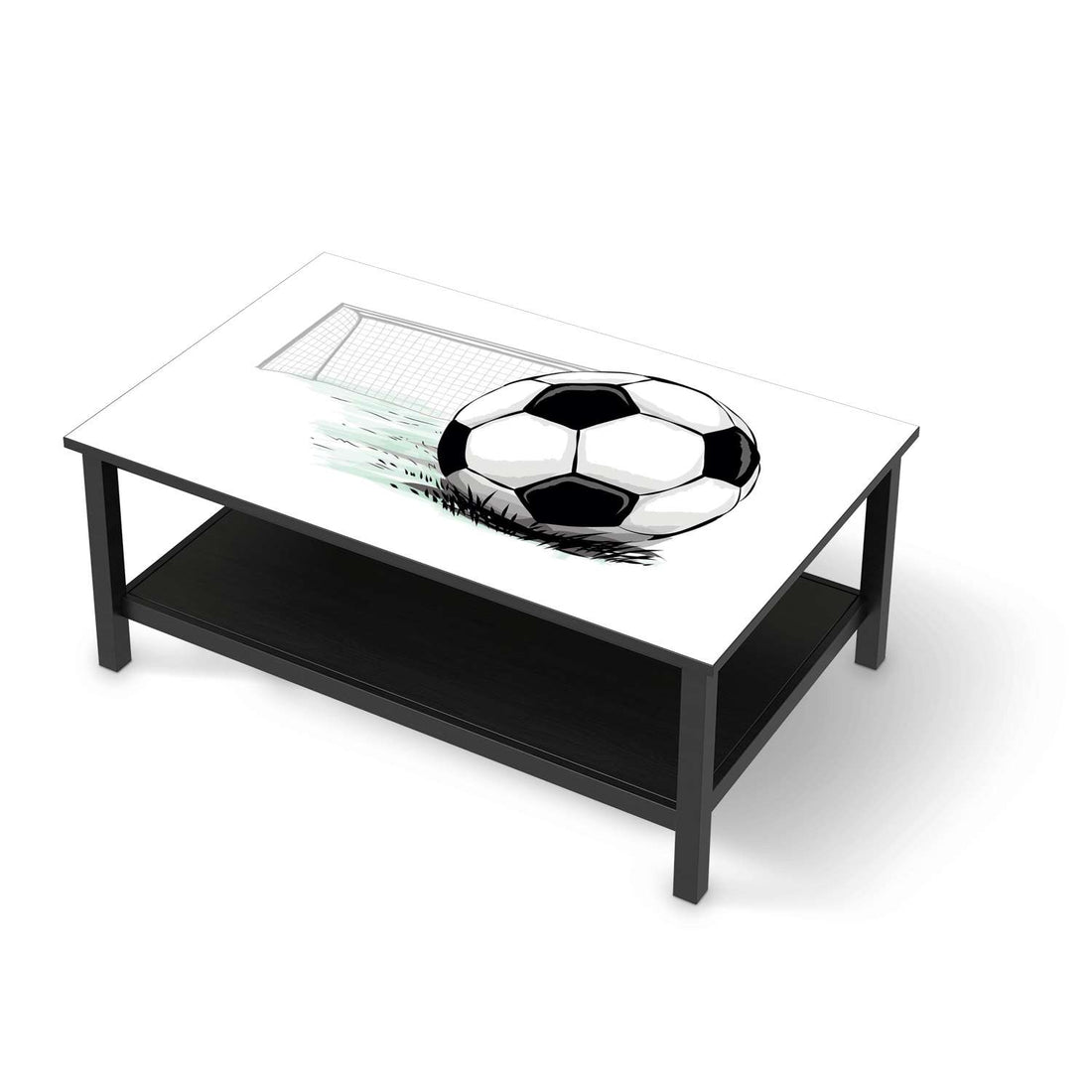 Möbelfolie Freistoss - IKEA Hemnes Couchtisch 118x75 cm - schwarz