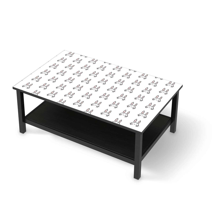 Möbelfolie Hoppel - IKEA Hemnes Couchtisch 118x75 cm - schwarz