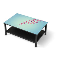 Möbelfolie Ikebana für Anfänger - IKEA Hemnes Couchtisch 118x75 cm - schwarz