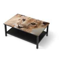Möbelfolie Simba - IKEA Hemnes Couchtisch 118x75 cm - schwarz