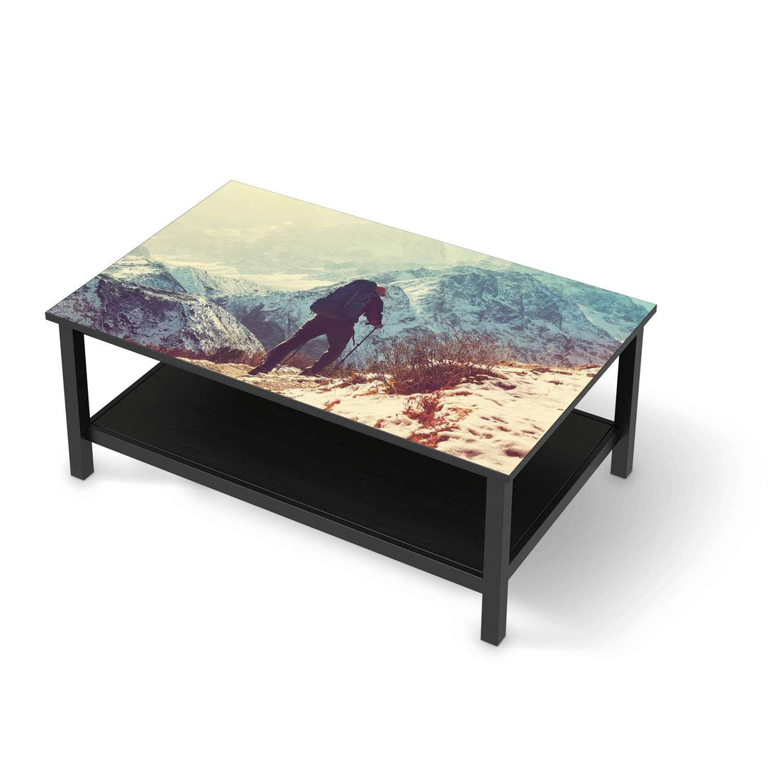 Möbelfolie The sky is the limit - IKEA Hemnes Couchtisch 118x75 cm - schwarz