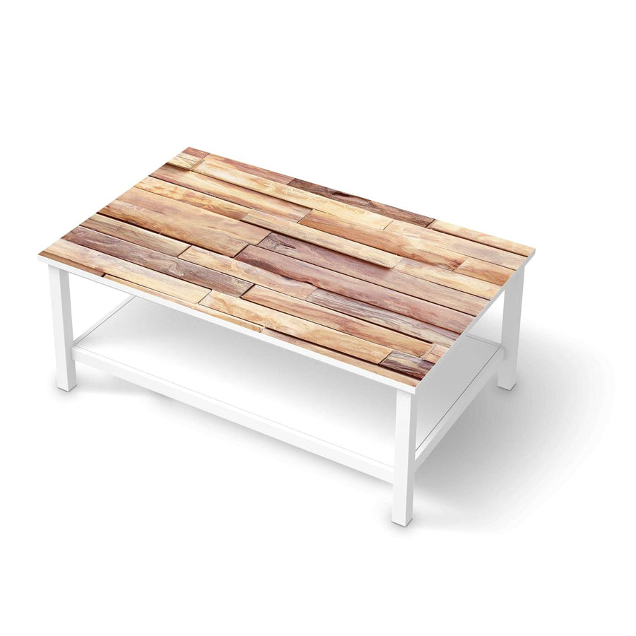 Möbelfolie Artwood - IKEA Hemnes Couchtisch 118x75 cm  - weiss