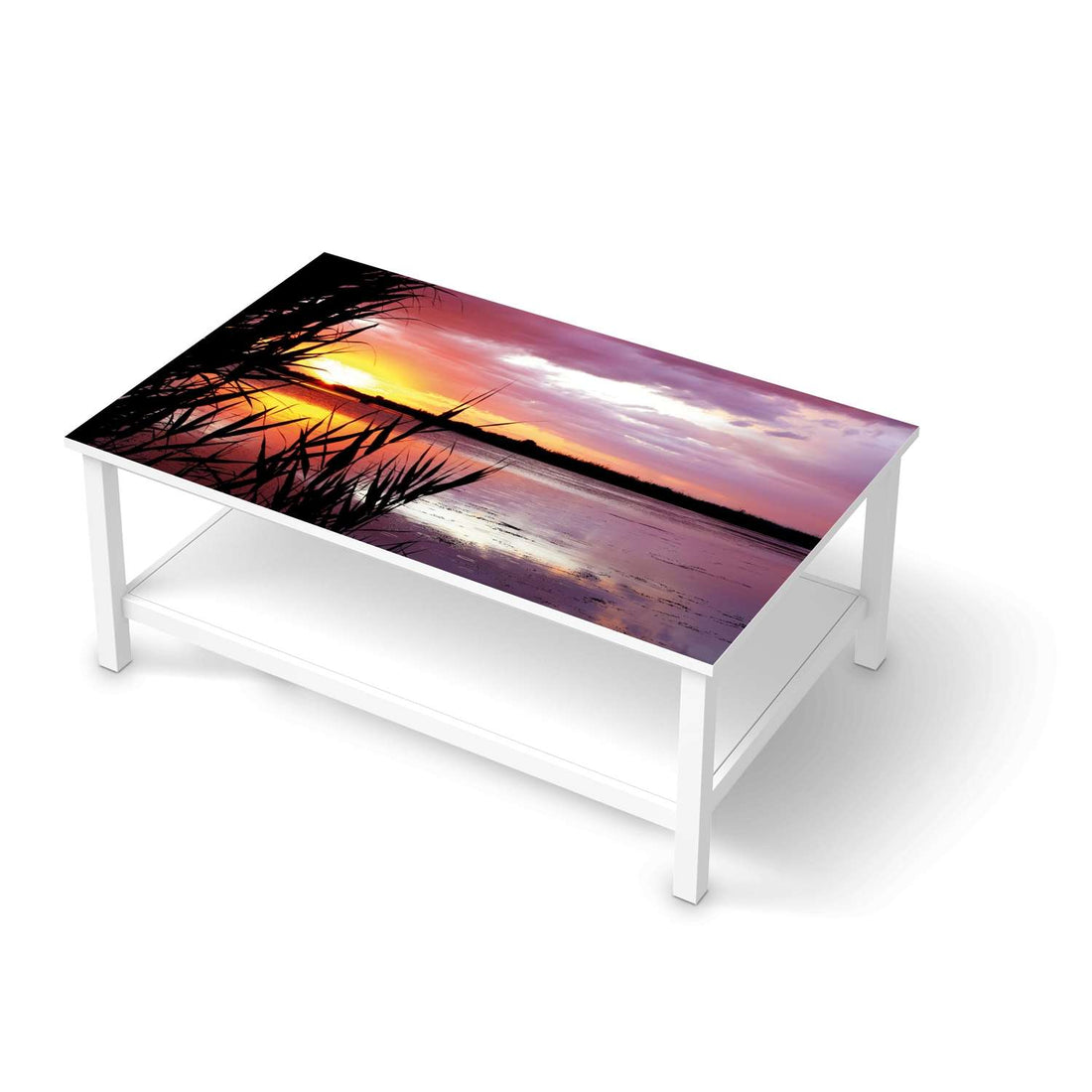 Möbelfolie Dream away - IKEA Hemnes Couchtisch 118x75 cm  - weiss
