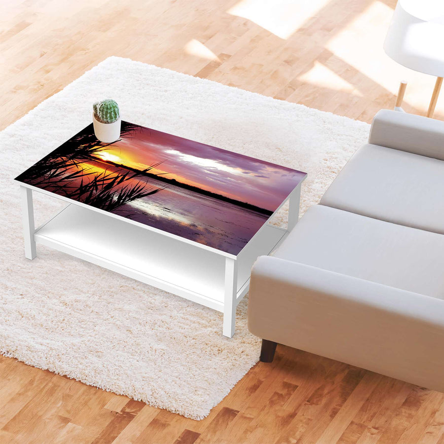 Möbelfolie Dream away - IKEA Hemnes Couchtisch 118x75 cm - Wohnzimmer