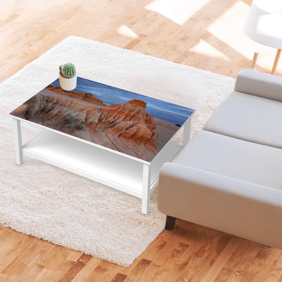 Möbelfolie Outback Australia - IKEA Hemnes Couchtisch 118x75 cm - Wohnzimmer