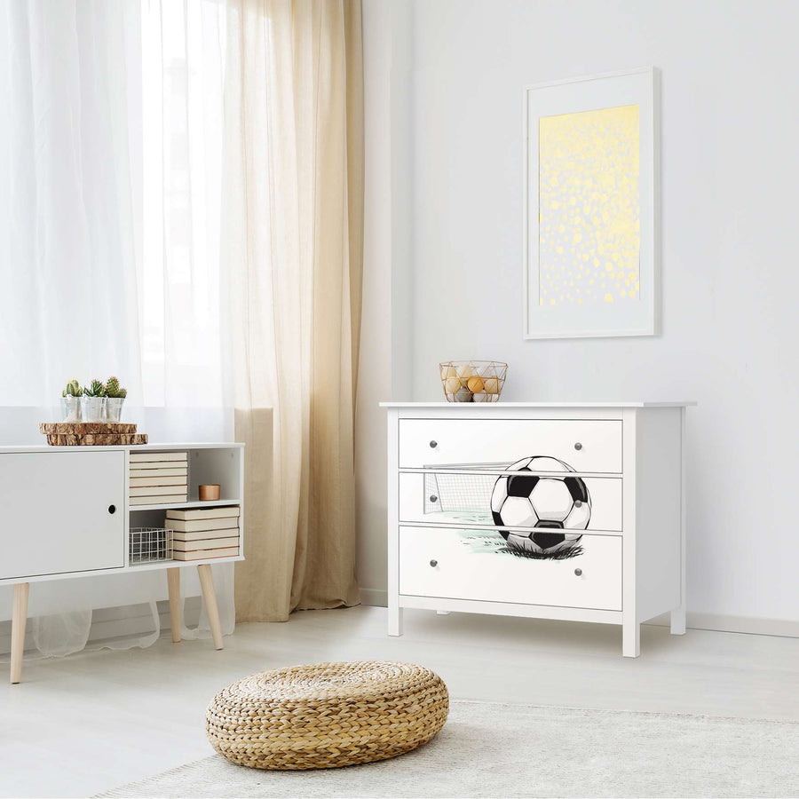 Möbelfolie Freistoss - IKEA Hemnes Kommode 3 Schubladen - Kinderzimmer