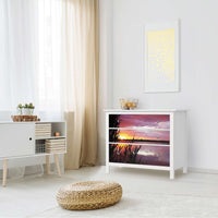 Möbelfolie Dream away - IKEA Hemnes Kommode 3 Schubladen - Wohnzimmer