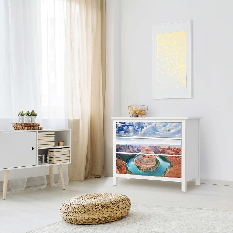 Möbelfolie Grand Canyon - IKEA Hemnes Kommode 3 Schubladen - Wohnzimmer