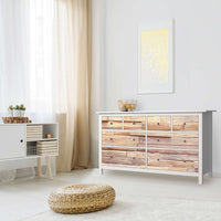 Möbelfolie Artwood - IKEA Hemnes Kommode 8 Schubladen - Wohnzimmer